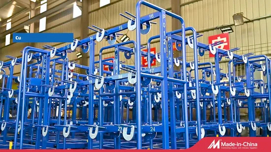 Heavy Duty Stainless Steel Yarn Creel with Metal Frame and Wheels 