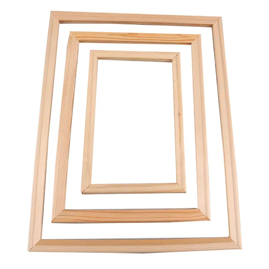 Wholesale Custom Size Wooden Frame Stretcher Bar for Canvas 