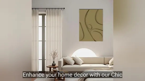 Chic Modern 3D Textured Wall Art for Elegant Spaces 