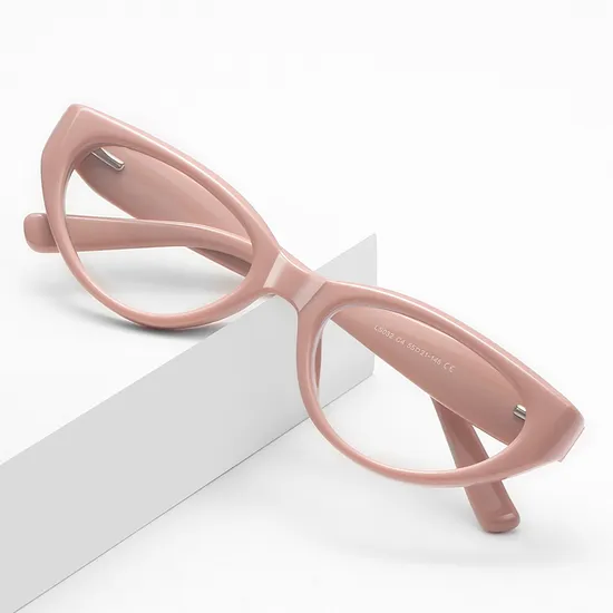 Wholesale New Design Latest Fashion Luxury Eye Glasses for Woman Irrgular Oval Lady Spectacles Frame 