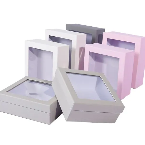 Custom Made Jewelry Face Cream Wrapping Paper Shadow Window Trunk Box Suitcase Logo for Packaging 