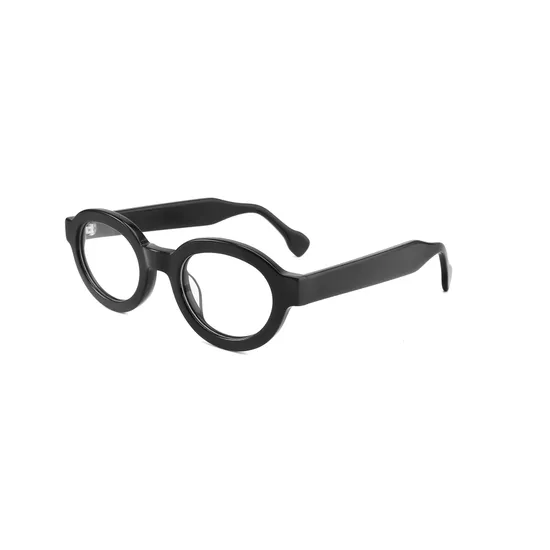 Fashion Oval Designer Handmade Acetate Optical Frames 