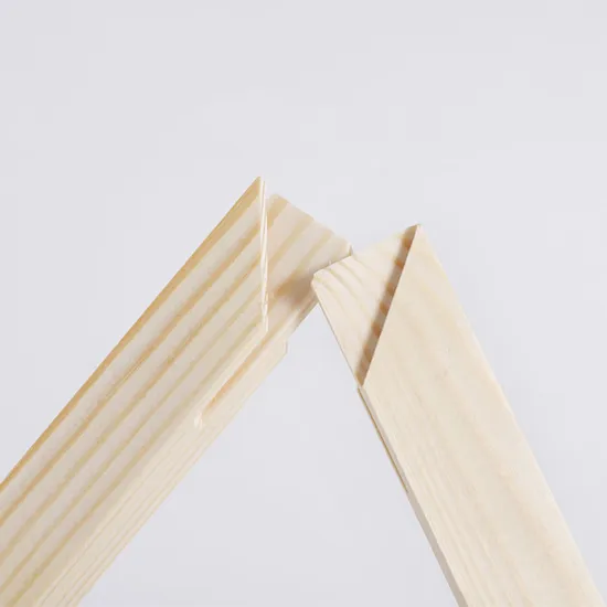 Customizable Wooden Stretcher Bars Art Supplies Painted Wood Frame 