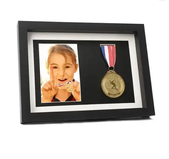 Wholesales Custom Logo Medal Display Frames 7*9