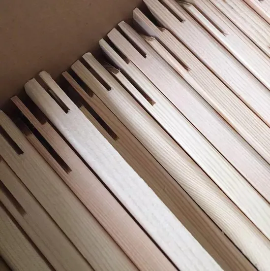 Customized Wood Frame Pine Wood DIY Stretcher Bars for Stretched Canvas 