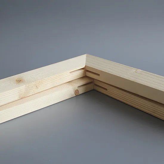 OEM Custom High Quality Pine Wood Adjustable Art Canvas Frame Stretcher Bar 