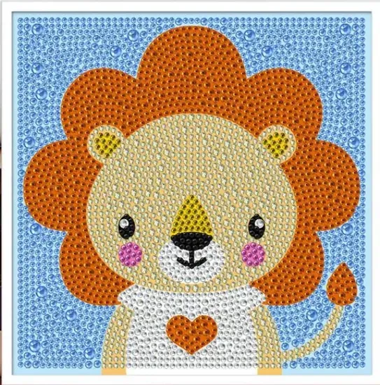 Angel′ S Child DIY Crystal Diamond Painting Abstract Painting Full Drill Diamond Art Painting 