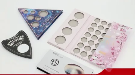 Colorfull Shadow Palette Customized Make up Different Shape packaging Box 